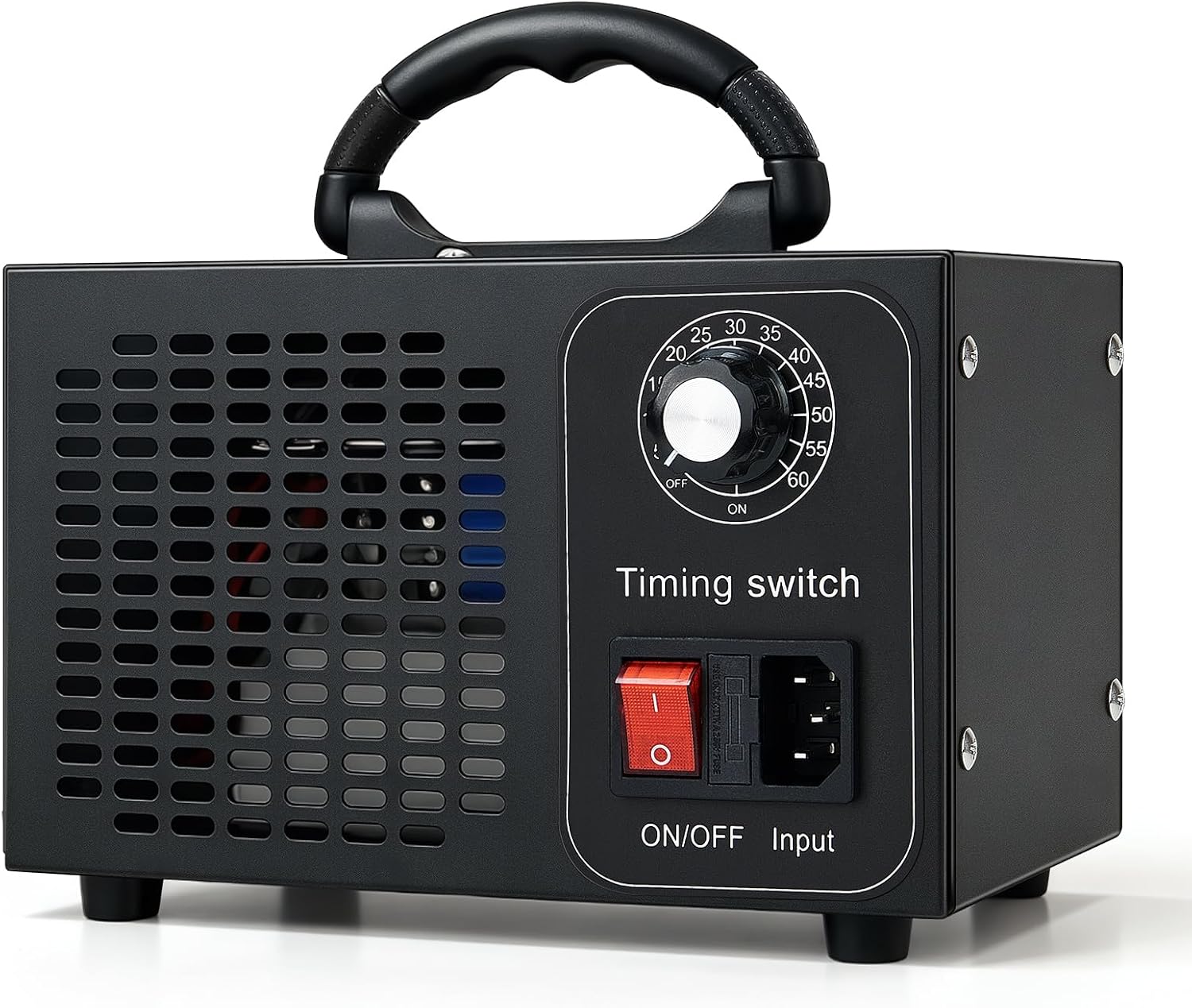 Ozongenerator, 60000 Mg/h Ozonanlage Mit 60-minuten-timer, Temperatur- Und Feuchtigkeitsanzeige, Luftreinigung Und Geruchsbeseitigung