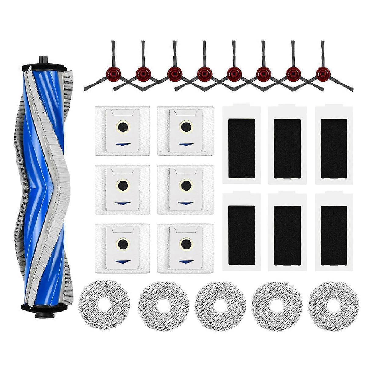 Set Für Den Saugroboter T30 Omni / T30 Pro Omni: Rotationsbürste, Filter, Tücher, Seitenbürsten Und Staubbeutel