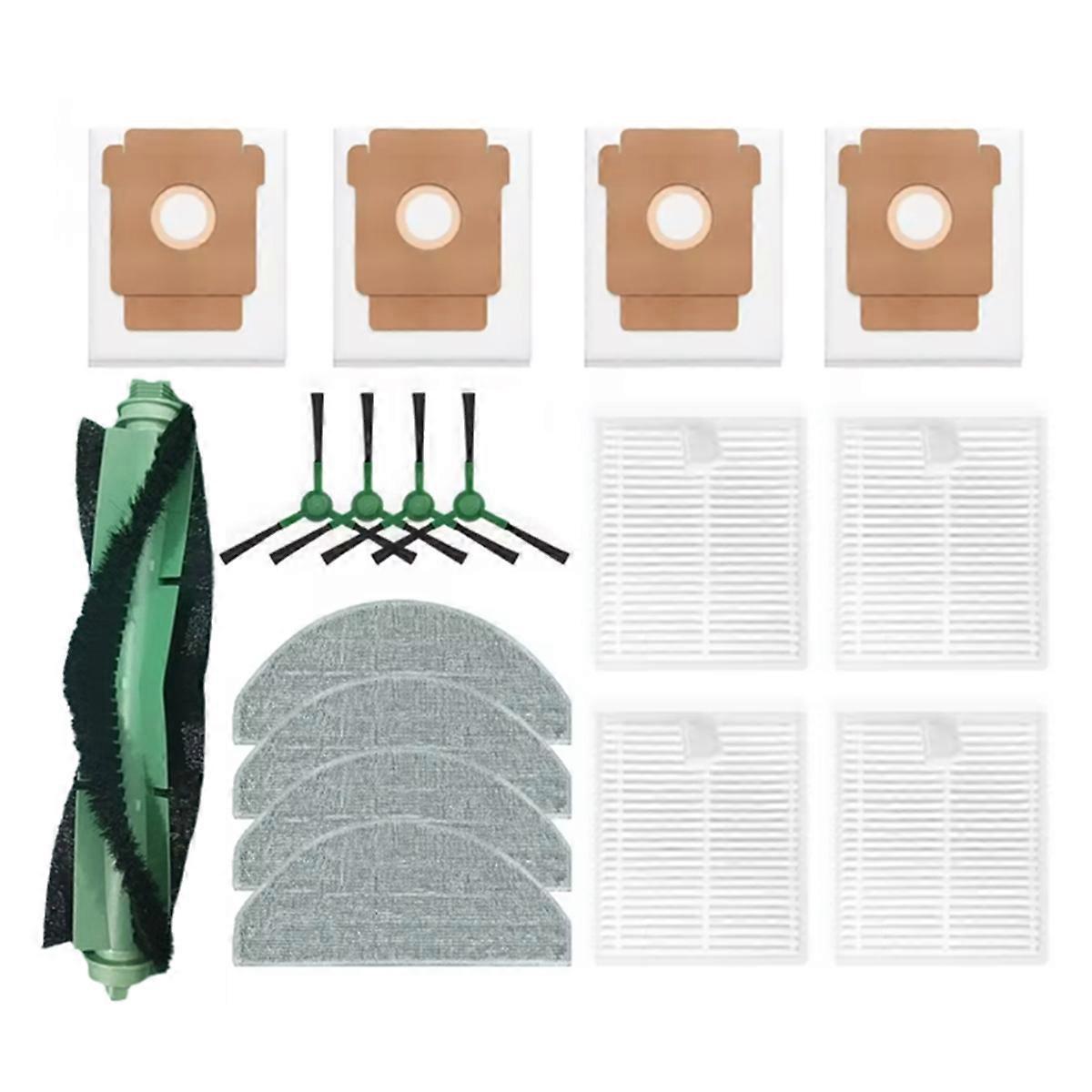 Ersatzteile Für Combo Essential/2 Essential/105 Combo/y0110/y0112/y0140: Bürste, Staubbeutel, Filter, Reinigungstuch