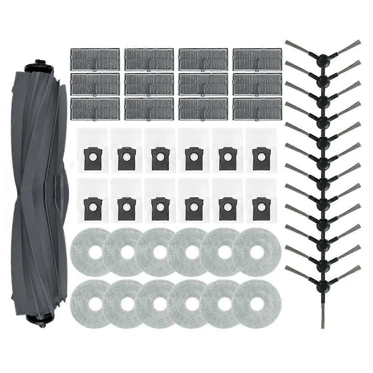 Für L10s Pro Ultra Heat / X30 Ultra / X30 Pro / S10 Pro Ultra Hauptseitenbürstenfilter Staubbeutel P