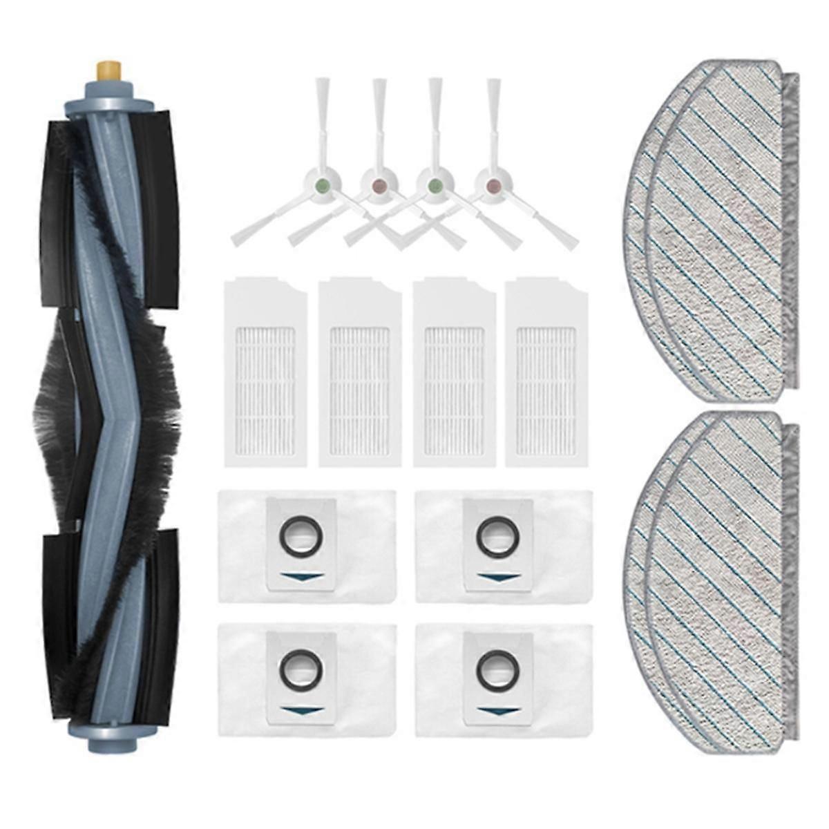 17 Teile, Kompatibel Mit Den Saugrobotern T10 / T10 Plus / X1 Plus: Hauptbürste, Staubfilter