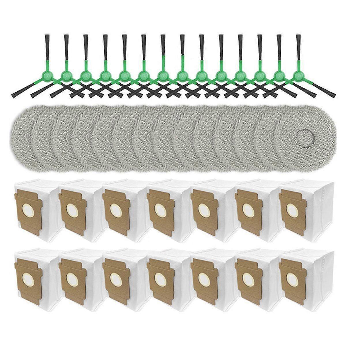 Zubehör Und Ersatzteile, Die Mit Den Modellen Plus 405 Combo Und 505 Combo Kompatibel Sind: Seitenbürsten, Reinigungstücher, Staubbeutel.