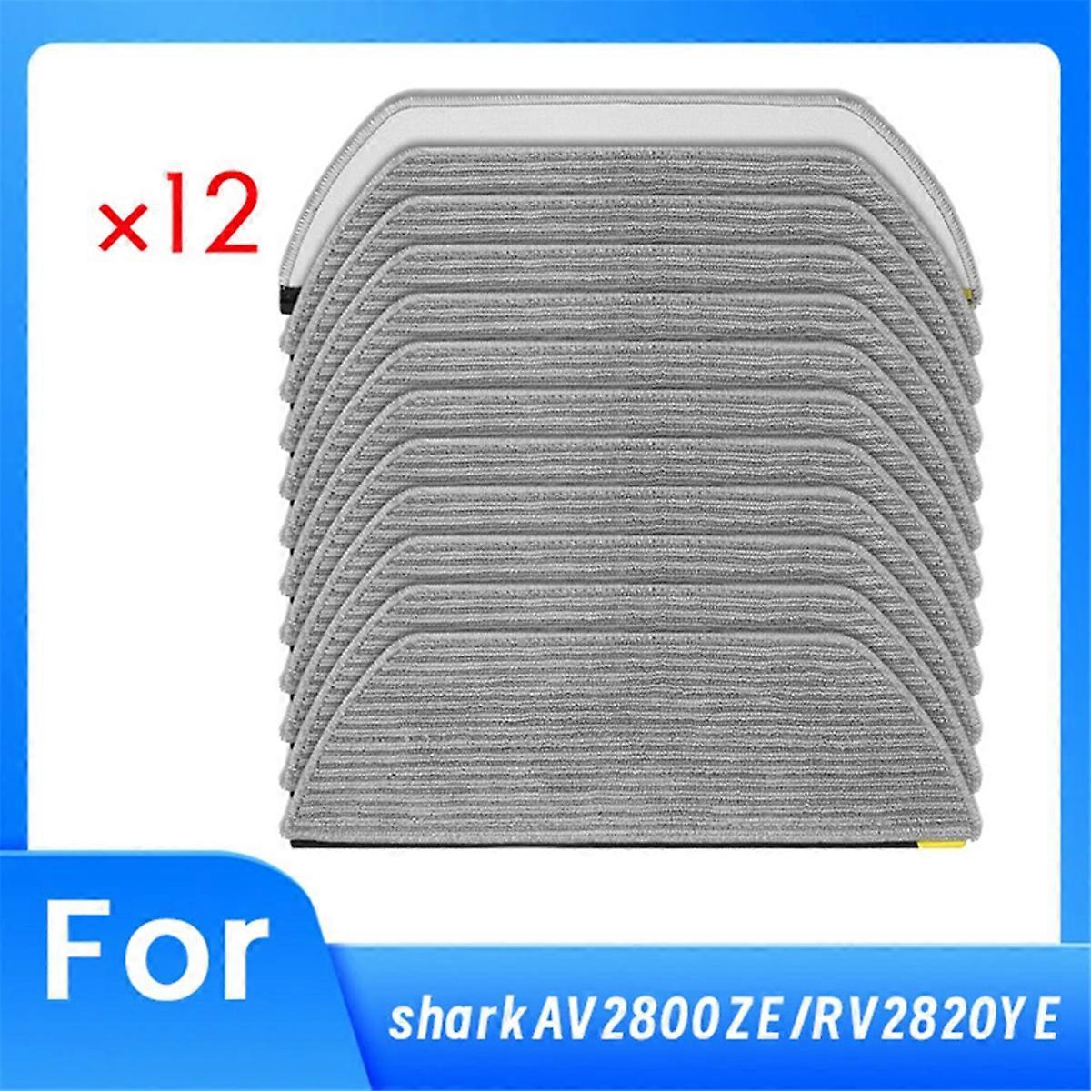 Packung Mit 12 Reinigungstüchern Für Av2800ze Rv2820ye Saugroboter (mikrofasertücher)