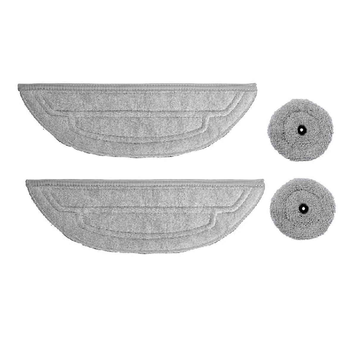 Packung Mit 4 Waschbaren Ersatztüchern Für Saros 10 / G30 / S9 Maxv Ultra Staubsauger