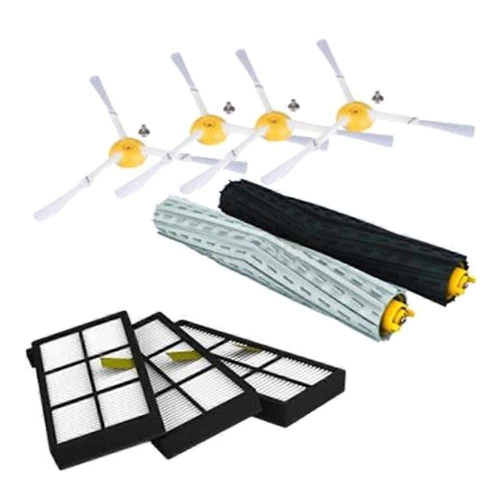 Hepa-staubsauger-ersatzteilset: Seitenbürsten, Filter Und Walzen, Kompatibel Mit Den Modellen 980, 990, 900, 896, 886, 870, 865 Und 800.