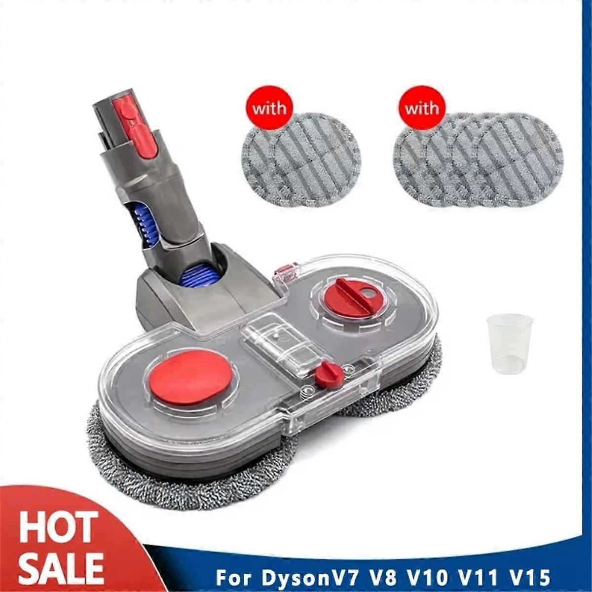 Elektrisches Set Kompatibel Mit Staubsaugern Der Modelle V7, V8, V10, V11 Und V15: Reinigungszubehör Für Fransenwischer Mit Wassertank.