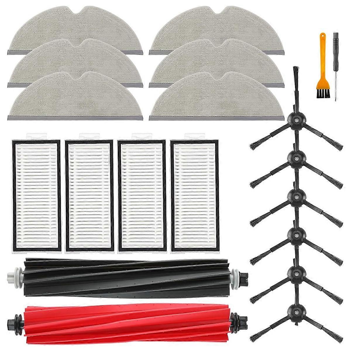 Für Die Saugroboter Q5 Pro / Q5 Pro+ / Q8 Max / Q8 Max+: Hauptseitenbürste, Hepa-filter, Reinigungstuch Und Staubbeutel