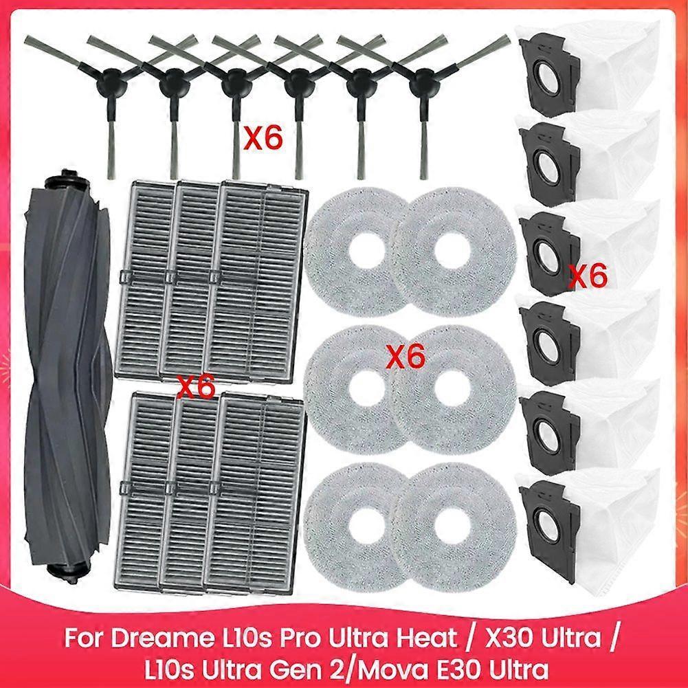 Bürste, Filter, Tuch, Staubbeutel Kompatibel Mit Der Dreame L10s Pro Ultra Heat