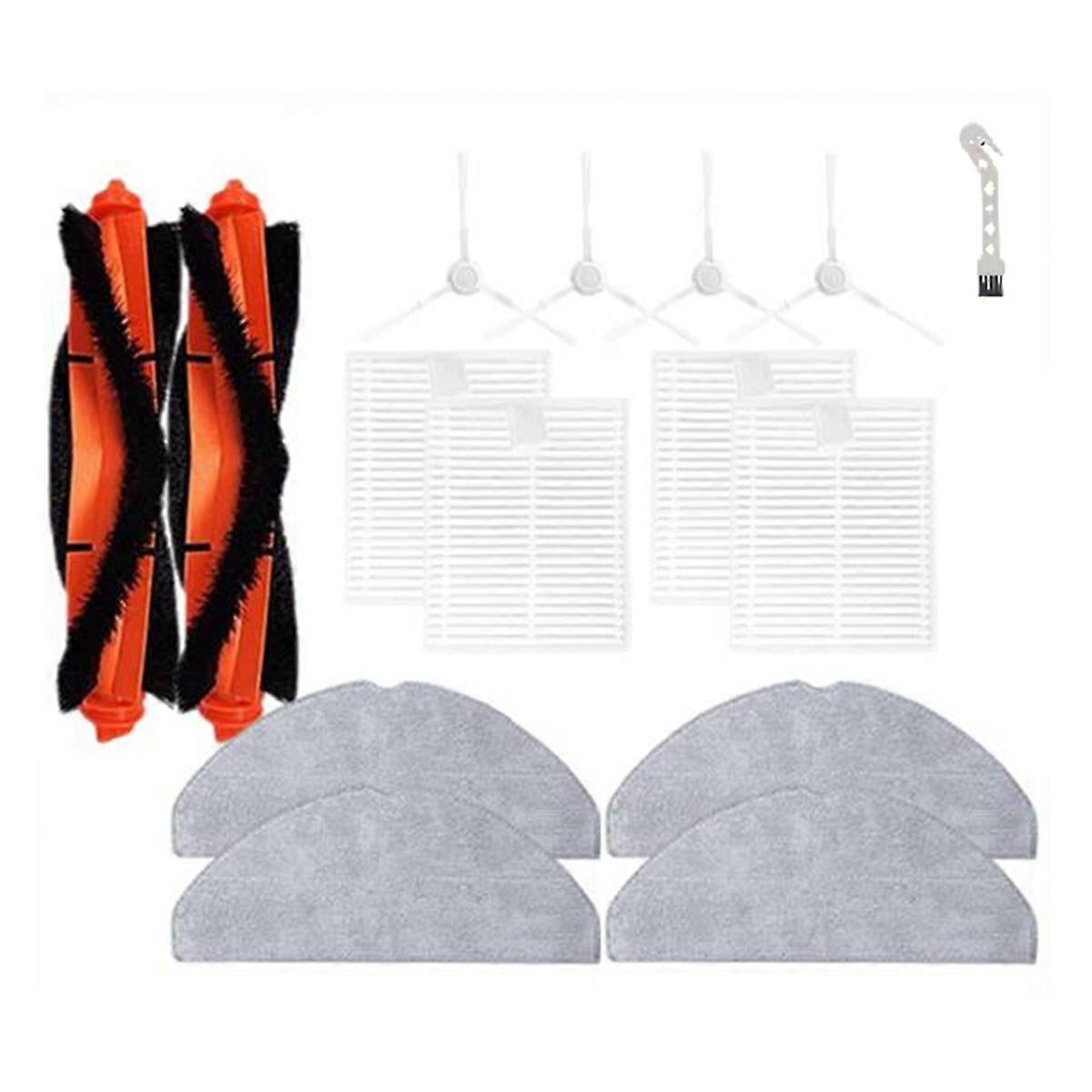 15-teiliges Set, Kompatibel Mit Den Staubsaugern S20, D106, E12, E10 Und B112: Ersatzteile Für Hauptbürste, Hepa-filter Und Reinigungstuch.