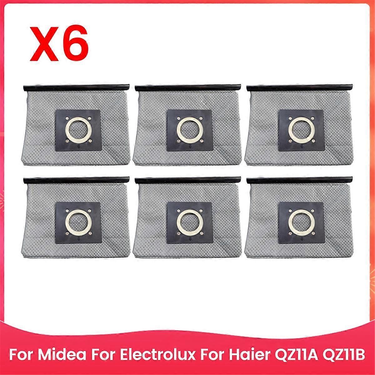 Packung Mit 6 Staubbeuteln Für Die Staubsauger Qz11a Und Qz11b (vlies-staubbeutel).