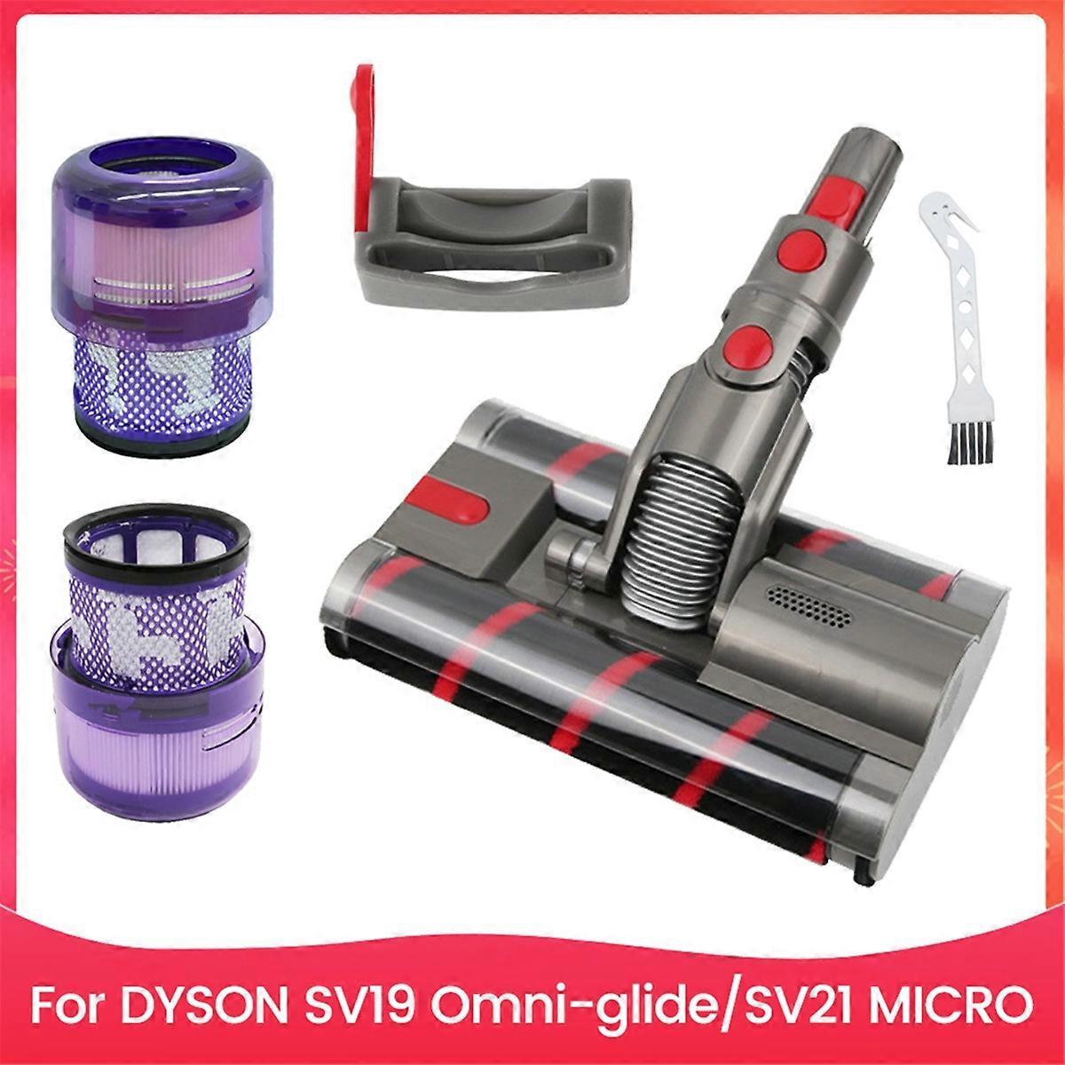 Doppelter Softwalzenbürstenkopf Mit Reinigungsset Für Omni-glide Sv19/sv21 Staubsauger (ersatzteil Enthalten).