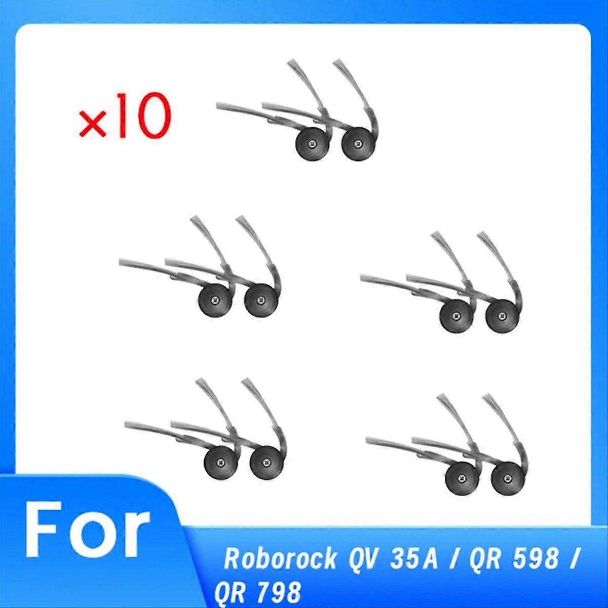 Packung Mit 10 Seitenbürsten Für Die Staubsauger X50 Ultra / X50 Master / L50 Pro Ultra / V50 Ultra
