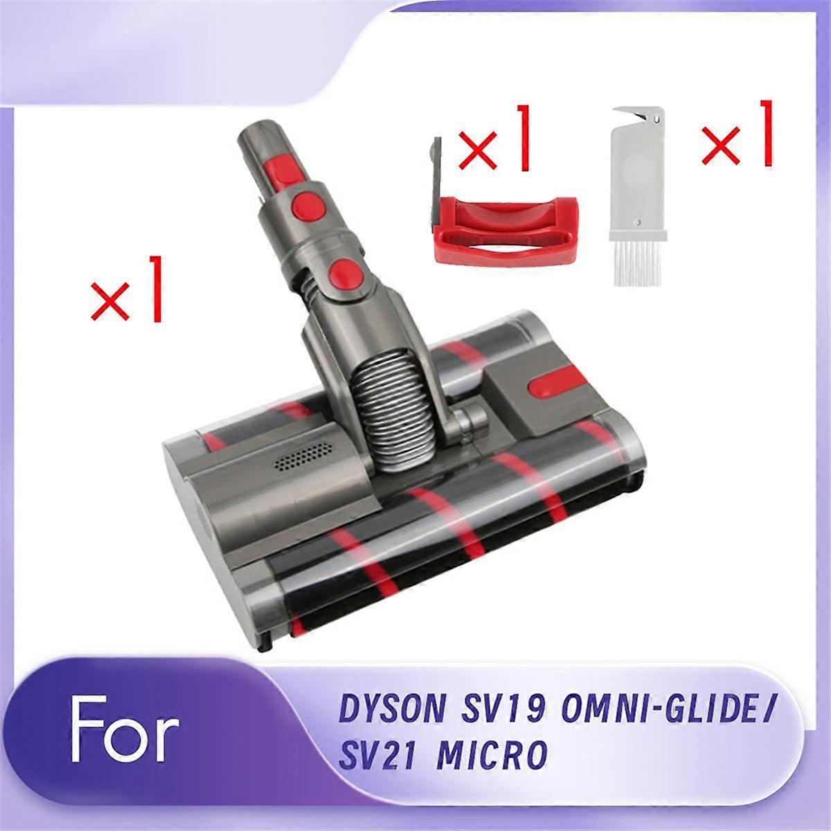 Doppelwalzenbürsten-set Mit Verriegelungsmechanismus, Kompatibel Mit Dem Saugkopf Sv19 Omni-glide/sv21 Micro. Ersetzt Den Weichen Walzenreinigungskopf.