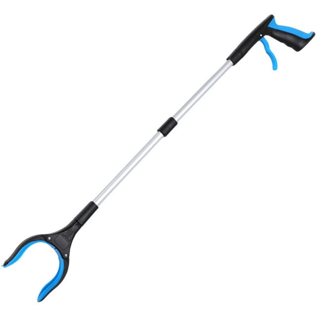 Greifwerkzeug, 82 cm Teleskopgreifer für Senioren, extra lang, leicht und praktisch zum Aufsammeln von Müll, Aufsammeln von Abfällen, Gartenabfällen