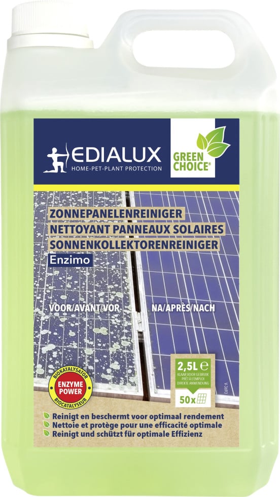 Enzimo Solaranlagen- & PV-Anlagen-Reiniger 2,5L Solaranlagenreiniger - Edialux