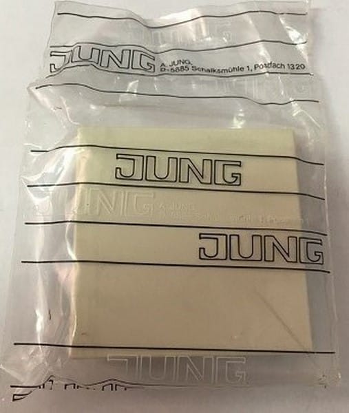 Topline ls 961.07 - Blende für Dimmer weiss - weiss - Jung