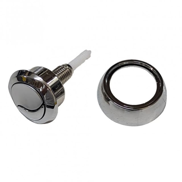 Verchromter Knopf für Siamp Optima s WC-Mechanismus