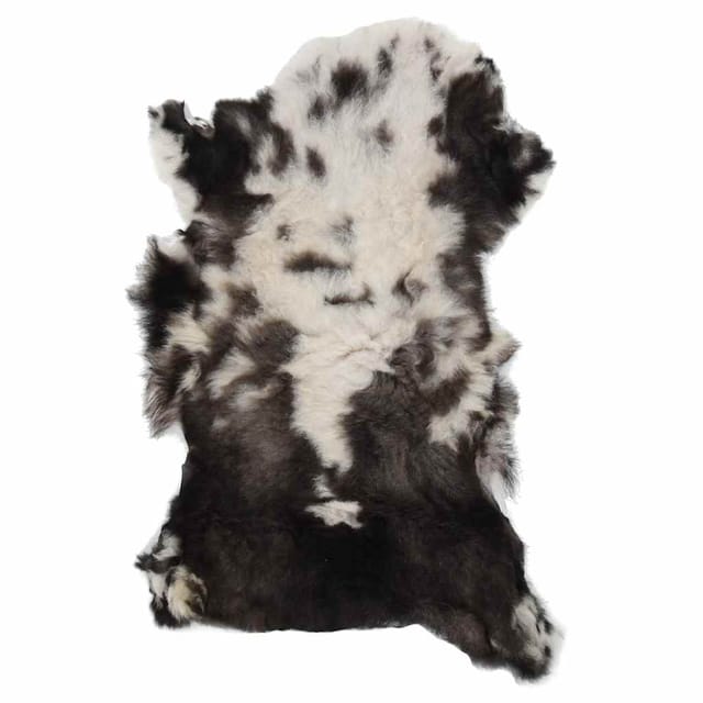 Schafpelz Mischfarbe (60-70)x(90-100) cm Vidaxl