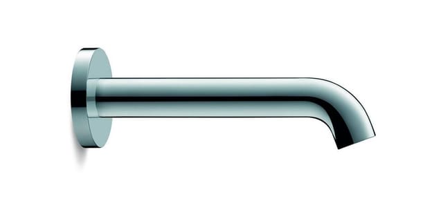 C.1 Wanneneinlauf, runde Rosette, Ausladung 205mm, - Duravit