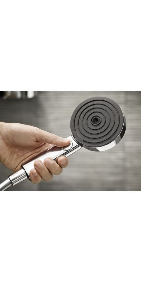 Hansgrohe - Pulsify Select - Duschkopf Activation 105, 3 Strahlarten, Chrom 24100000