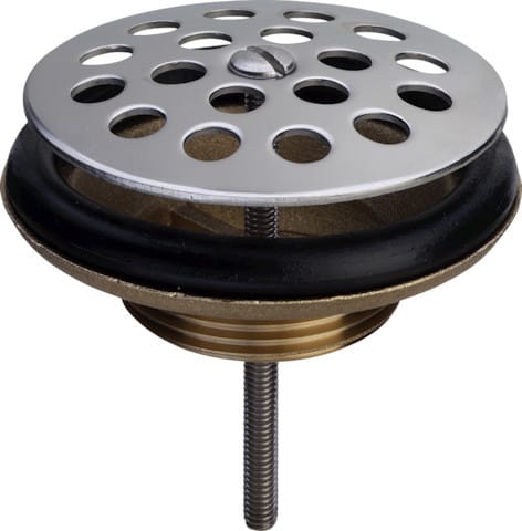 Ablaufventil 7121 in G1 1/2 x 80mm Chromnickelstahl - Viega