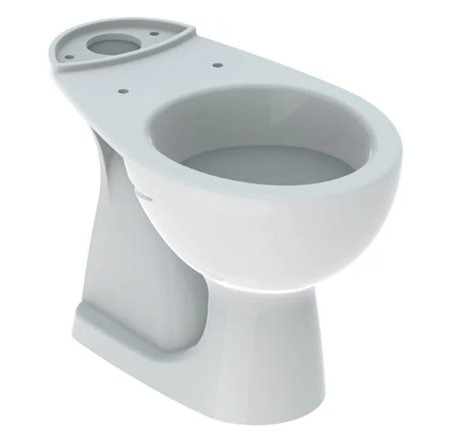 Stand-WC 36x62,5 Monoblock glänzend weiß Geberit Colibrì - Senza coprivaso