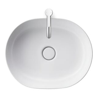 Duravit - Luv - Aufsatzwaschbecken 500x350, ohne Überlauf, weiß 0379500000