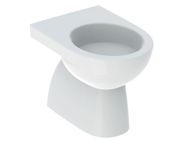 Stand-WC 35,8x53,5 glänzend weiß Geberit Selnova - Senza coprivaso