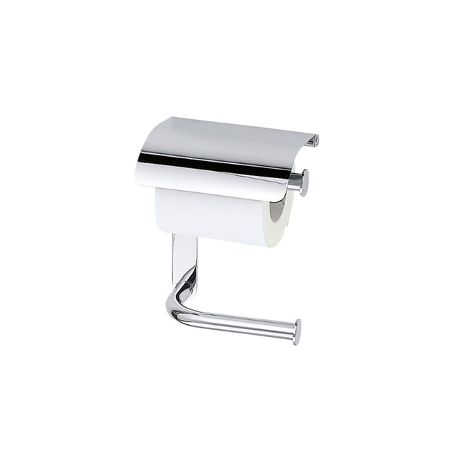Inda - Doppelrollenhalter mit glänzendem Chromdeckel