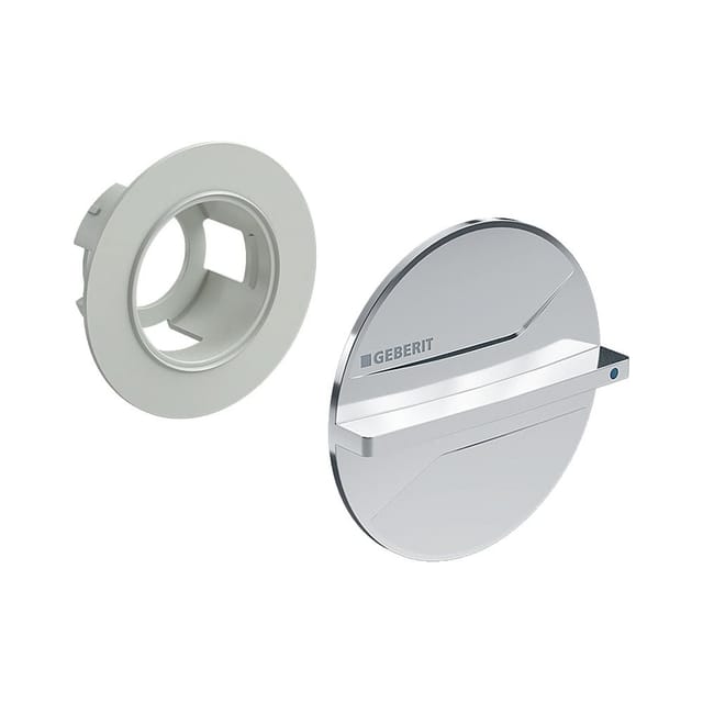 Set Betätigungsgriff für Unterputz-Kugelhahn dn 15 /20, Hochglanz-verchromt - Geberit