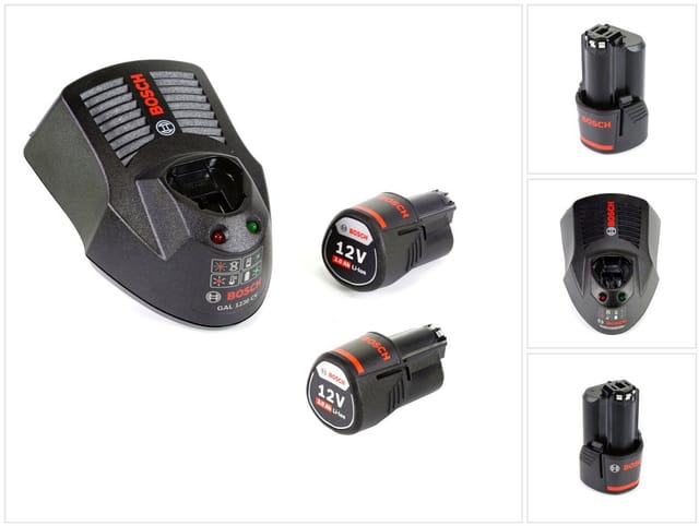 Bosch - Starter-Set 12 v mit 2x gba 12 v 3,0 Ah Akku und gal 1230 cv Ladegerät