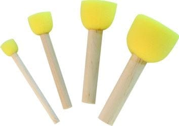 Schwammstupf-Pinsel 4er-Set Pinsel - Kreul