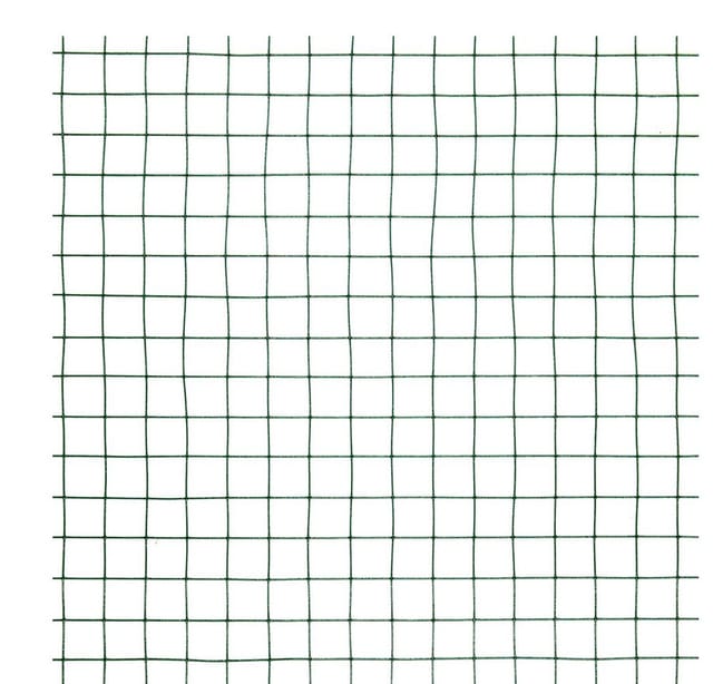 ECD Germany Volierendraht Drahtgitter 1mx10m Maschenmaße 12x12mm Drahtstärke 0,7mm Grün verzinkter Stahl Maschendraht 4-eck Drahtzaun robustes