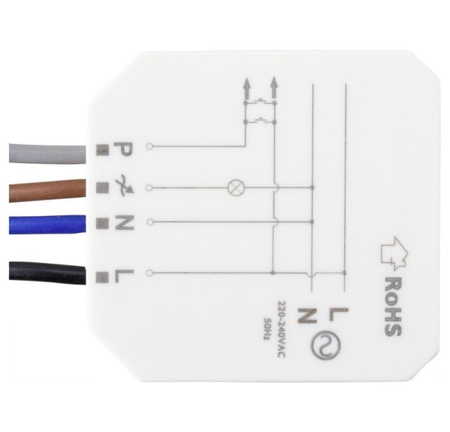 SY-4697884 Unterputz Dimmer Geeignet für Leuchtmittel: Halogenlampe, LED-Lampe, Glühlampe - Sygonix