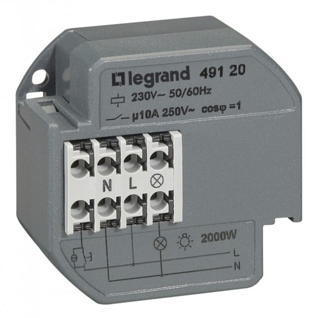 LEGRAND 10 A einpoliger Fernschalter Legrand