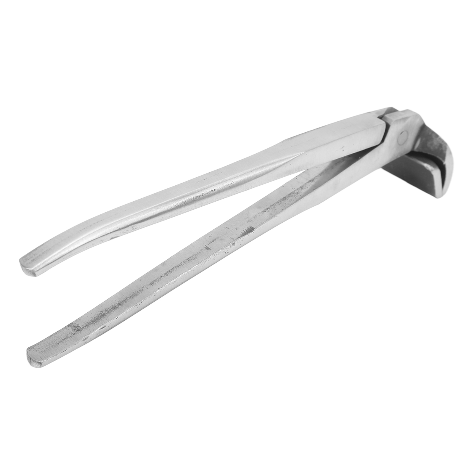 Gebogene Lederzange Mit Starker Beißkraft, Edelstahl, Für Lederhandwerker, Z. B. Zum Selbermachen Von Ledertaschen Und Gürteln