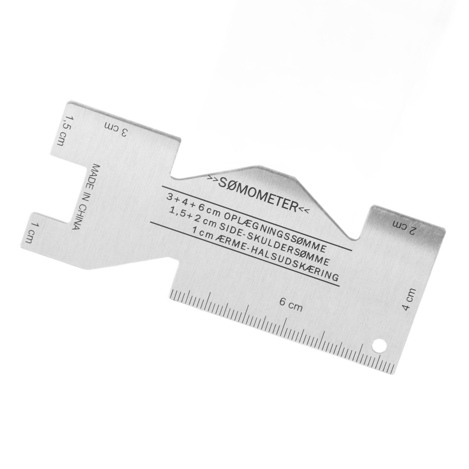 Nählineal Aus Metall, Aluminiumlegierung, Leicht, Flexibel, Tragbar, Präzises Handmessinstrument Zum Quilten, Sticken Und Basteln