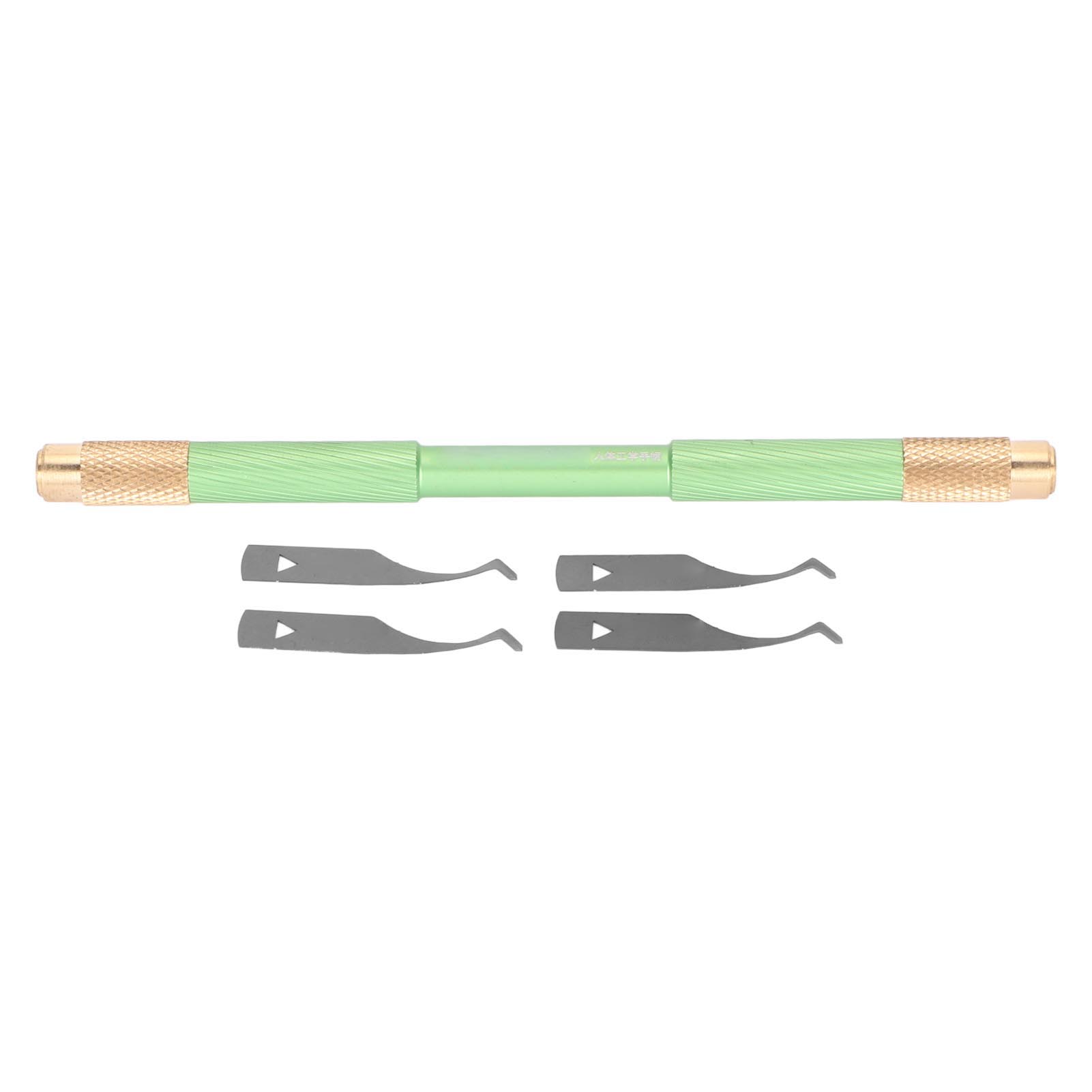 4-in-1-bastelmesserset Mit Netzartigem Muster, Multifunktionales Schneidemesser Zum Entfernen Von Klebstoff, Grün