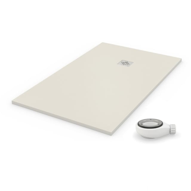 Extra flache Duschwanne natural Hellbeige ral 1013 100x140