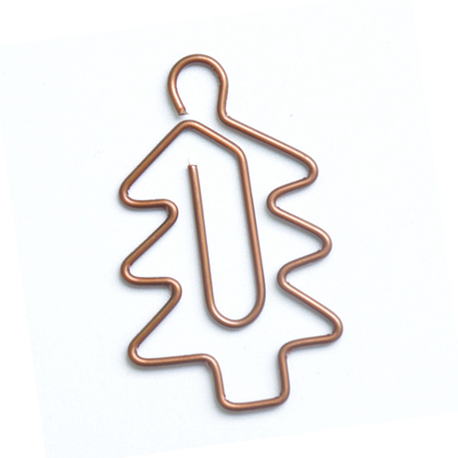 100 Stück Niedliche Büroklammern Im Retro-weihnachtsstil, Exquisite Farben, Vielseitig Einsetzbar, Für Kinder, Büro, Schule, Zuhause, Weihnachtsbaum