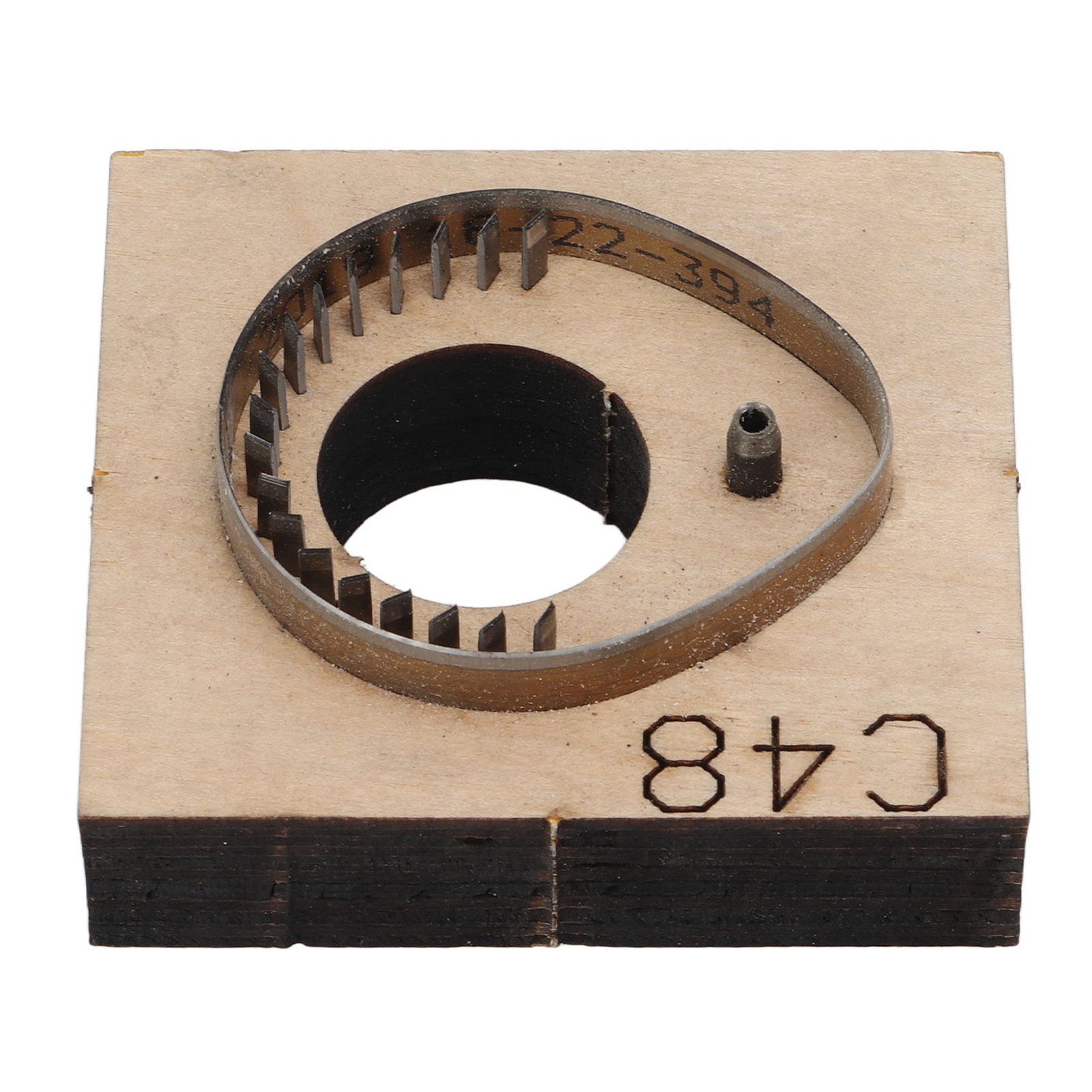 Lederstanzform Für Zugangskarten, Diy-handarbeit, Handgefertigte Lederstanzform Mit Dicker Holzbasis Für Diy-bastelarbeiten Und Scrapbooking