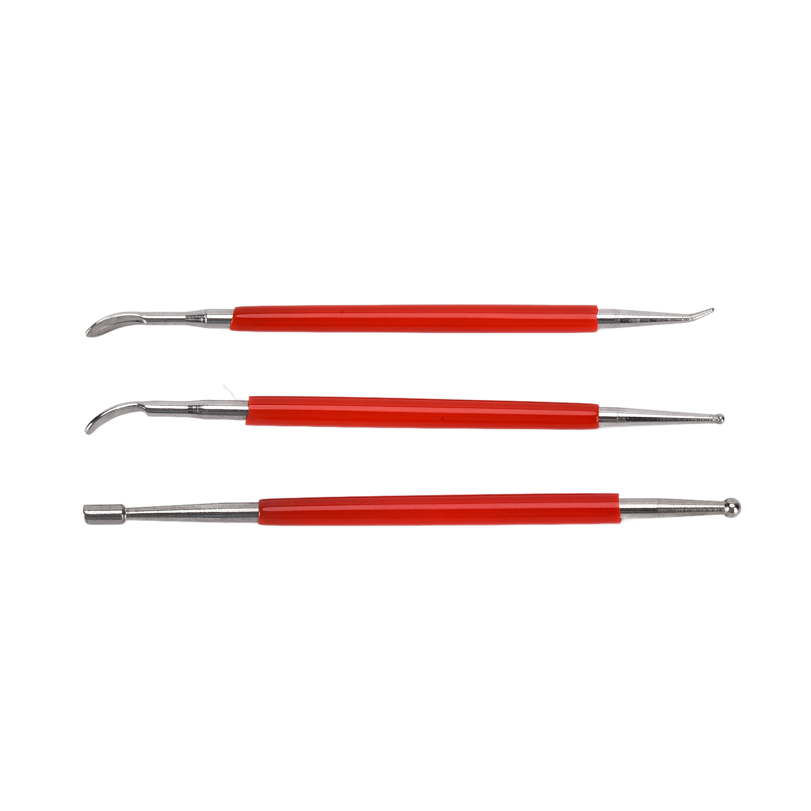 3-teiliges Punktierstift-set Mit Zwei Spitzen Für Breites Anwendungsgebiet, Langlebig, Zum Modellieren Und Schnitzen Geeignet