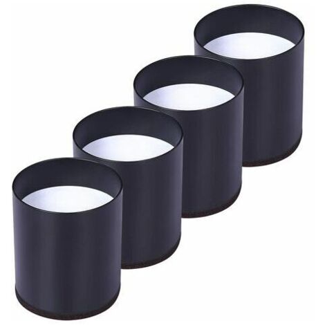 Lot De 4 Rehausseurs Pieds Lit Acier Carbone 5cm – Charge 4500kg – Pour Meubles Lourds – Installation Facile Avec Patins Autocollants