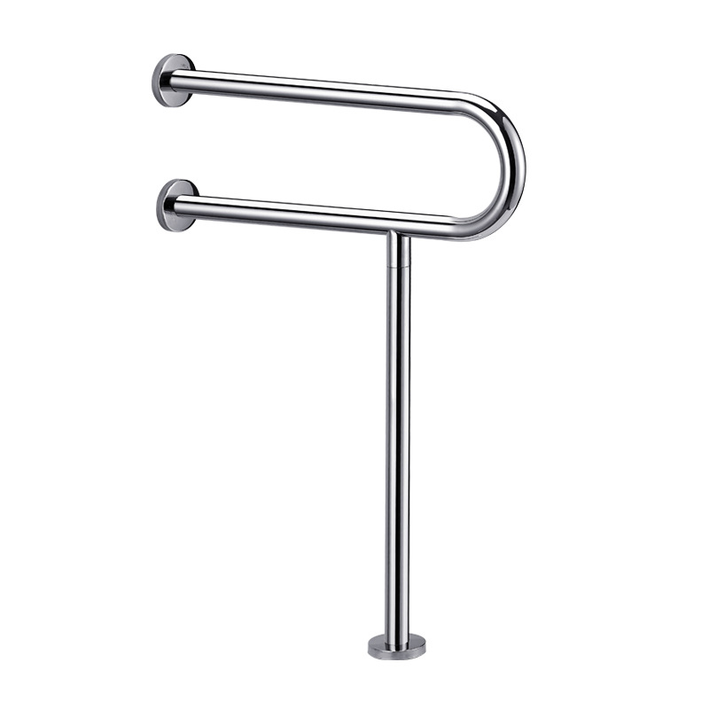 Mains Courantes Pour Handicapés, Mains Courantes De Toilettes, Mains Courantes En Acier Inoxydable 60x70cm, Barres De Support De Salle De Bain Adaptées Aux Femmes Enceintes, Aux Personnes Âgées Et Aux