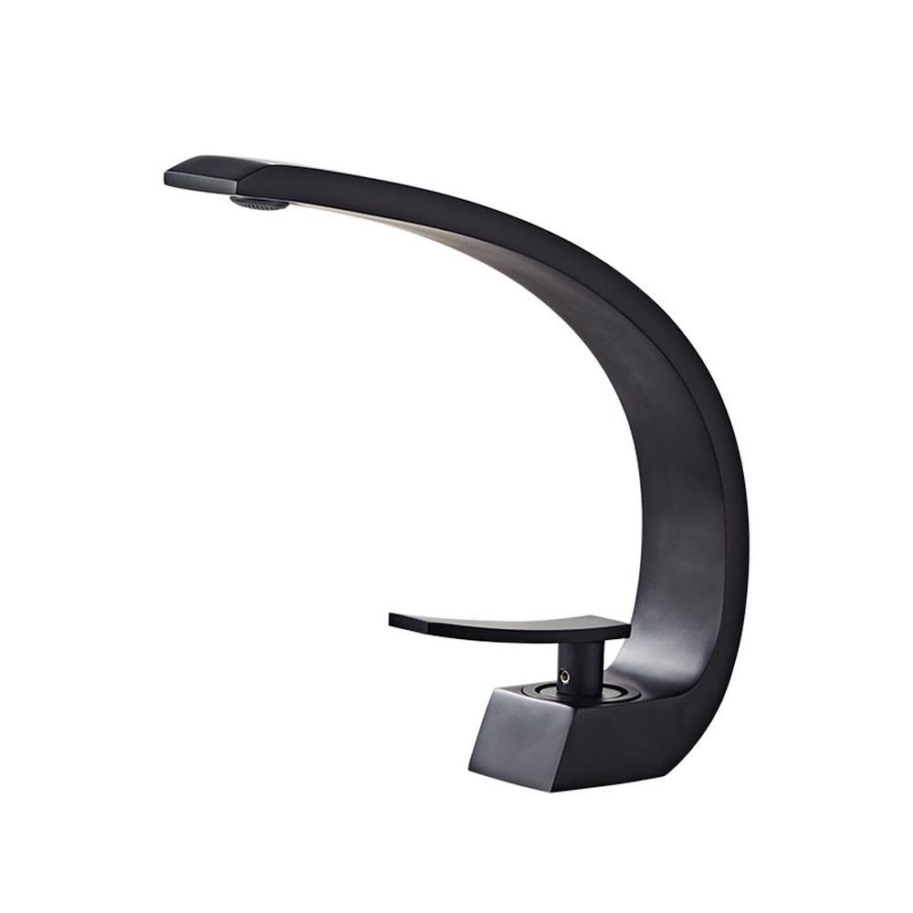 Robinet De Lavabo Cascade Mitigeur Et Laiton Chromé Pour Salle De Bain
