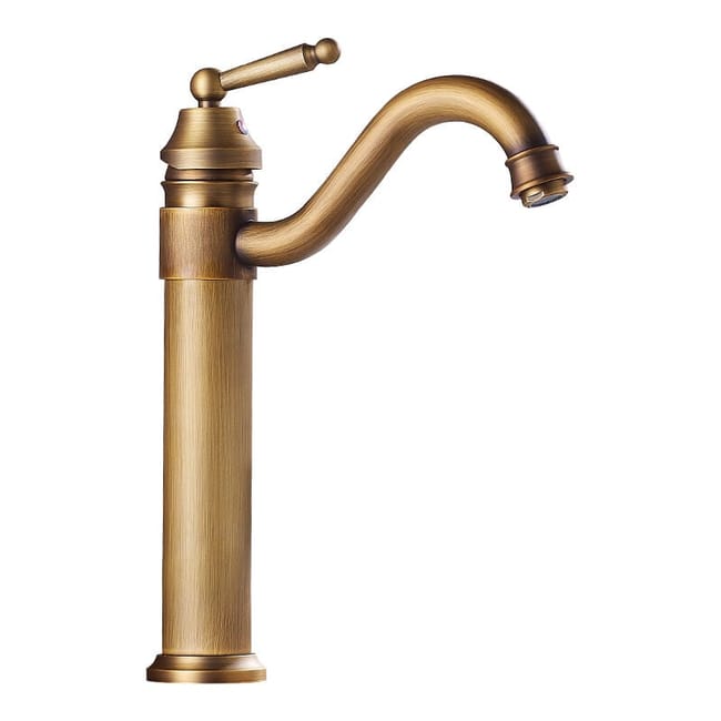 Robinet De Lavabo De Salle De Bain, Finition Laiton, Style Antique (référence Produit : 94940554 Offre : Lehuamwj421)