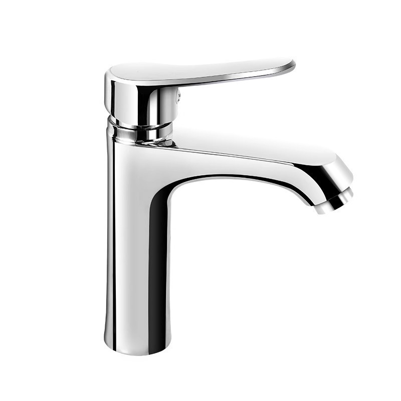 Grifo De Lavabo De Cobre, Agua Fría Y Caliente, Lavabo De Baño Doméstico, Mueble De Baño, Grifo Simple