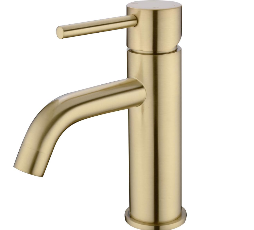 Grifo Mezclador Para Lavabo, Grifo De Baño, Grifos De Lavabo Con Cajón De Cerámica De Bajo Ruido, Grifo Mezclador Con Conexión De Agua Fría/caliente,