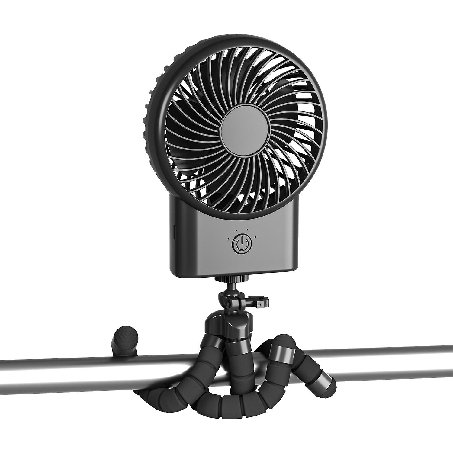 Versatile Fan Clip-on Fan Stroller Fan 360rotatable Portable Handheld Fan Usb Fan For Stroller Car Seat