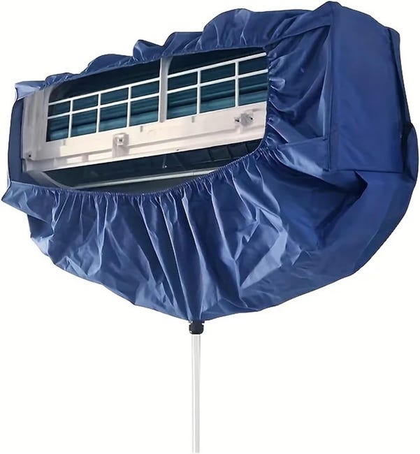 Sac De Nettoyage Pour Climatiseur, Housse De Nettoyage Pour Climatiseur Split, Sac De Nettoyage Étanche Avec Trous De Drainage.